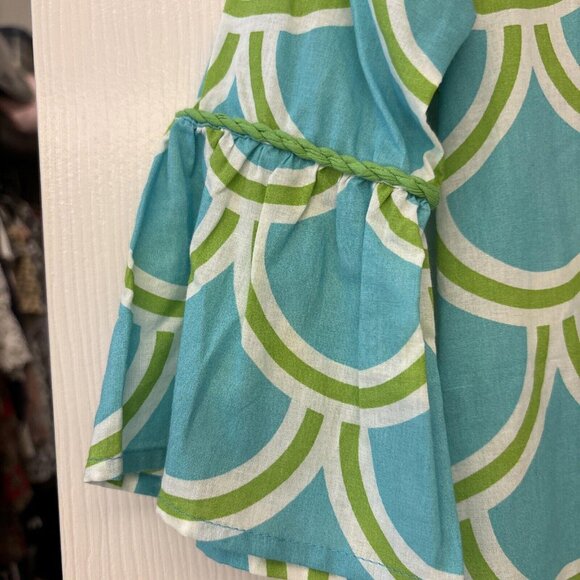 Buckhead Bettie’s Coverup Girls Small. Teal & Green. NWT $26. Beach Pool Summer - Picture 2 of 8
